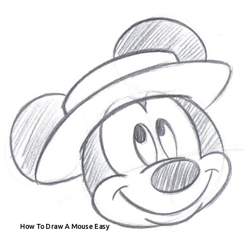 500x500 How To Draw A Mouse Easy - Mouse Drawing Easy