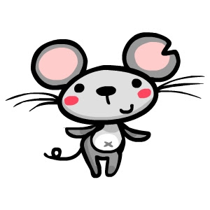300x300 How To Draw A Cute Mouse - Mouse Drawing Easy