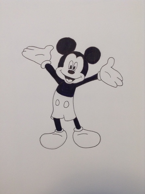 478x640 How To Draw Mickey Mouse - Mouse Drawing Images