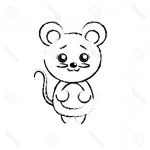 300x300 Minnie Mouse Face Drawing Free Mickey And Minnie Mouse Vector Draw - Mouse Face Drawing