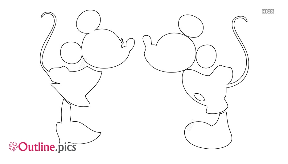 934x534 Mickey Mouse Outline Drawing Outline Pics - Mouse Outline Drawing