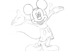 300x210 mickey mouse outline drawing mickey mouse outline drawing how - Mouse Outline Drawing