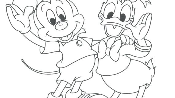 570x320 Mouse Para Mickey And Pictures To Color Mickey Mouse Face Outline - Mouse Outline Drawing