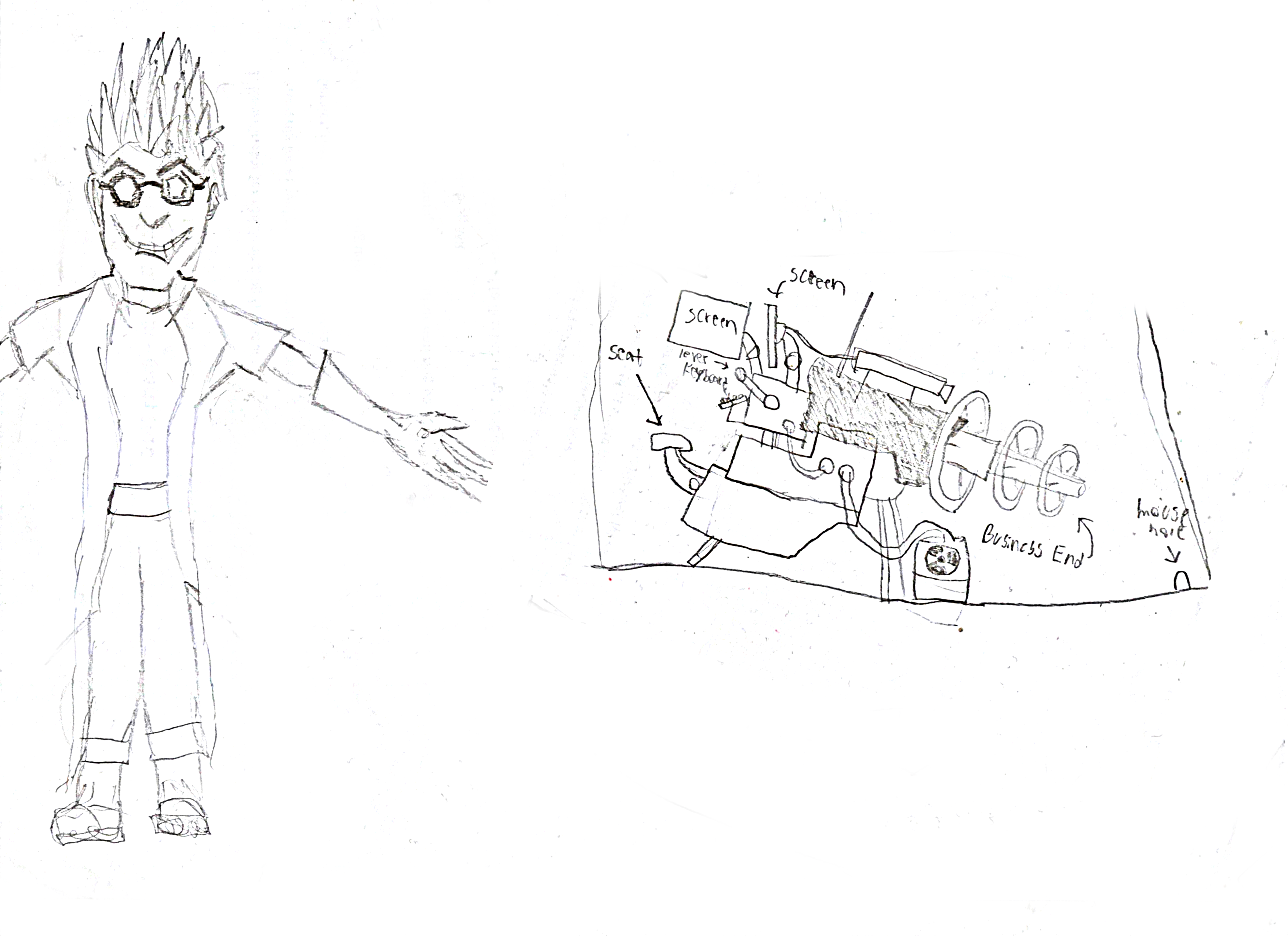 3510x2550 cartoony mouse trap overkill! - Mouse Trap Drawing