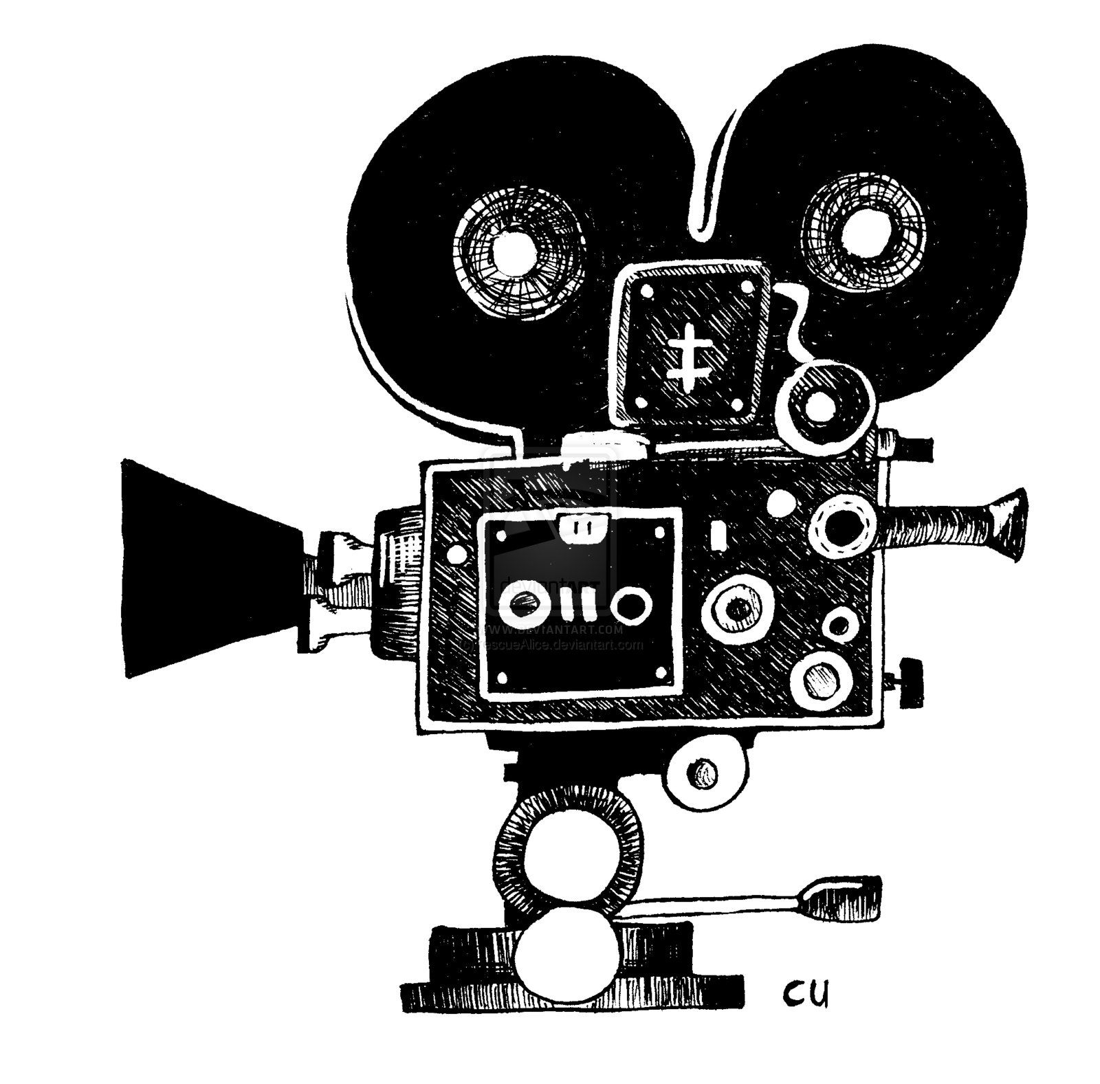 Movie Camera Drawing at Explore collection of