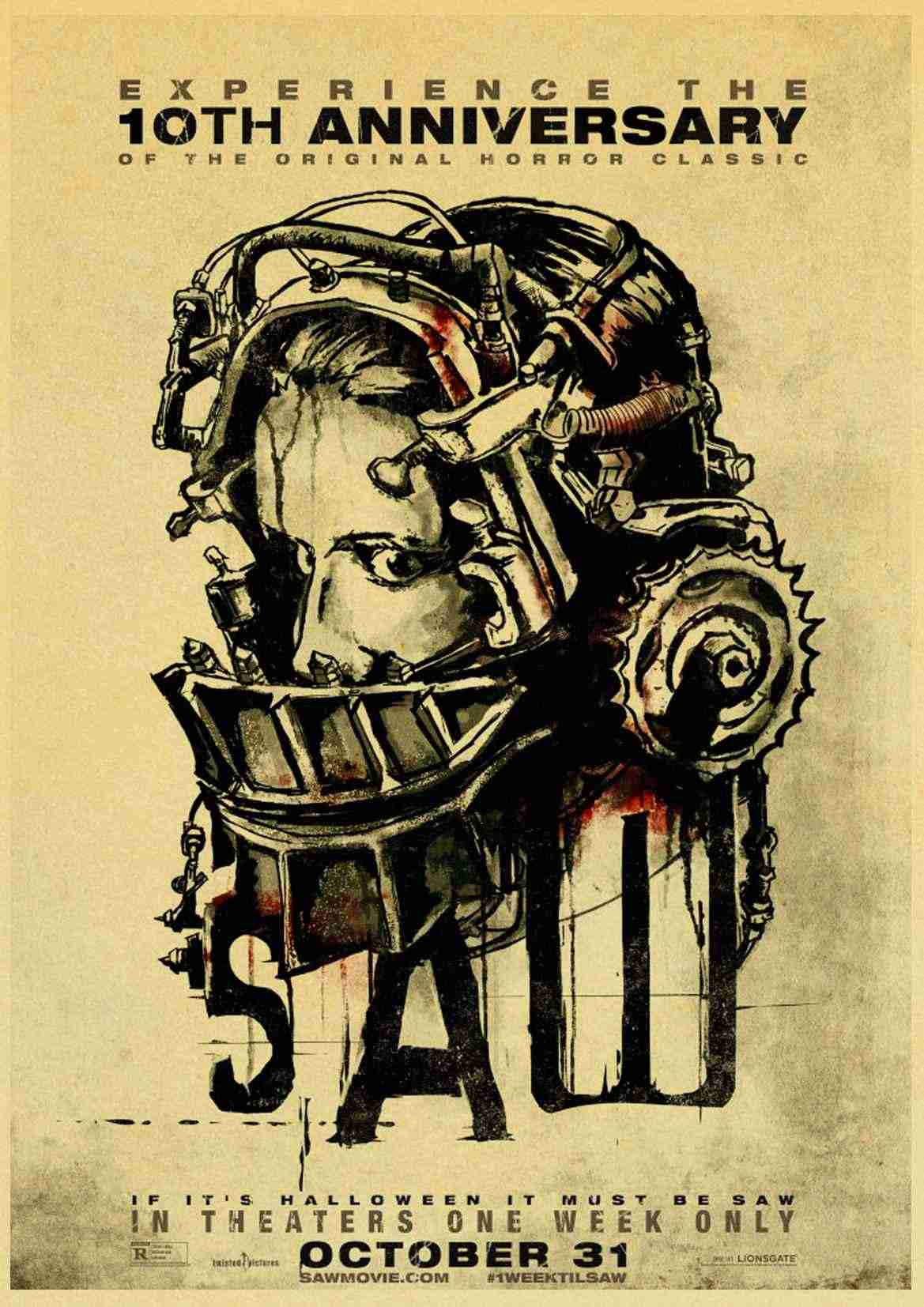 1169x1654 detail feedback questions about saw classic horror film posters - Movie Film Drawing