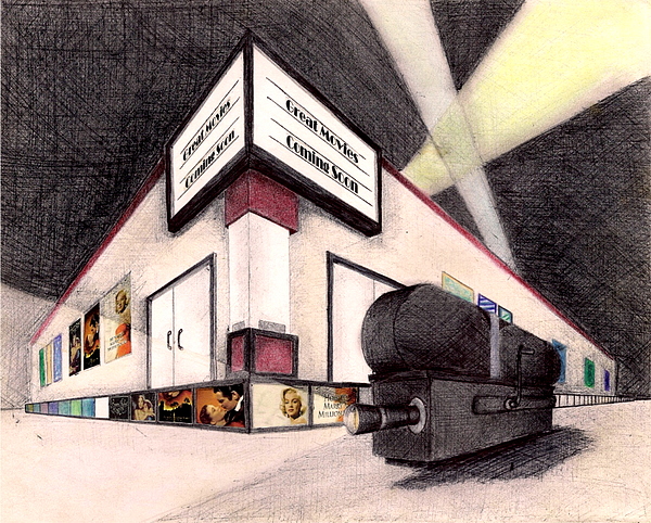 600x482 movie theater drawing - Movie Theater Drawing