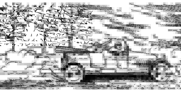 595x304 Fast Moving Pixcove - Moving Car Drawing