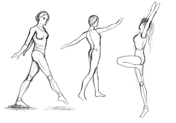 563x394 Drawing Moving Figures Fiegrades Drawing - Moving Drawing