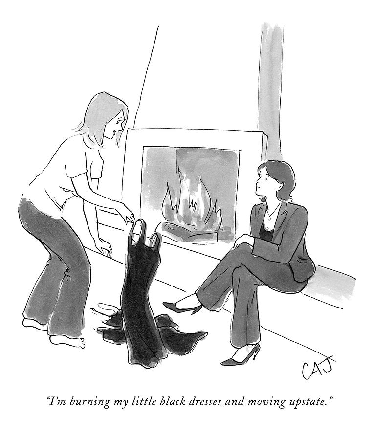 765x900 i'm burning my little black dresses and moving drawing - Moving Drawing