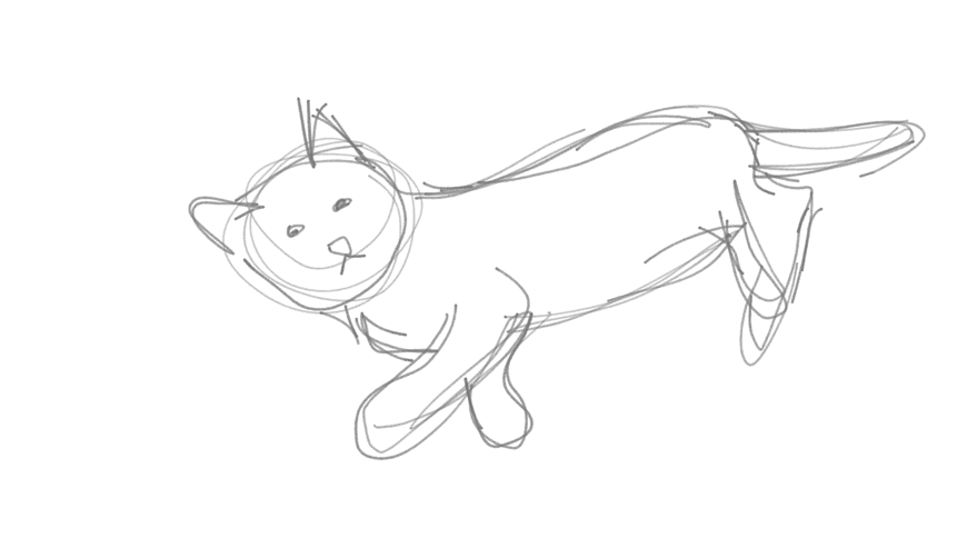 861x484 It's Hard To Draw A Moving Cat - Moving Drawing