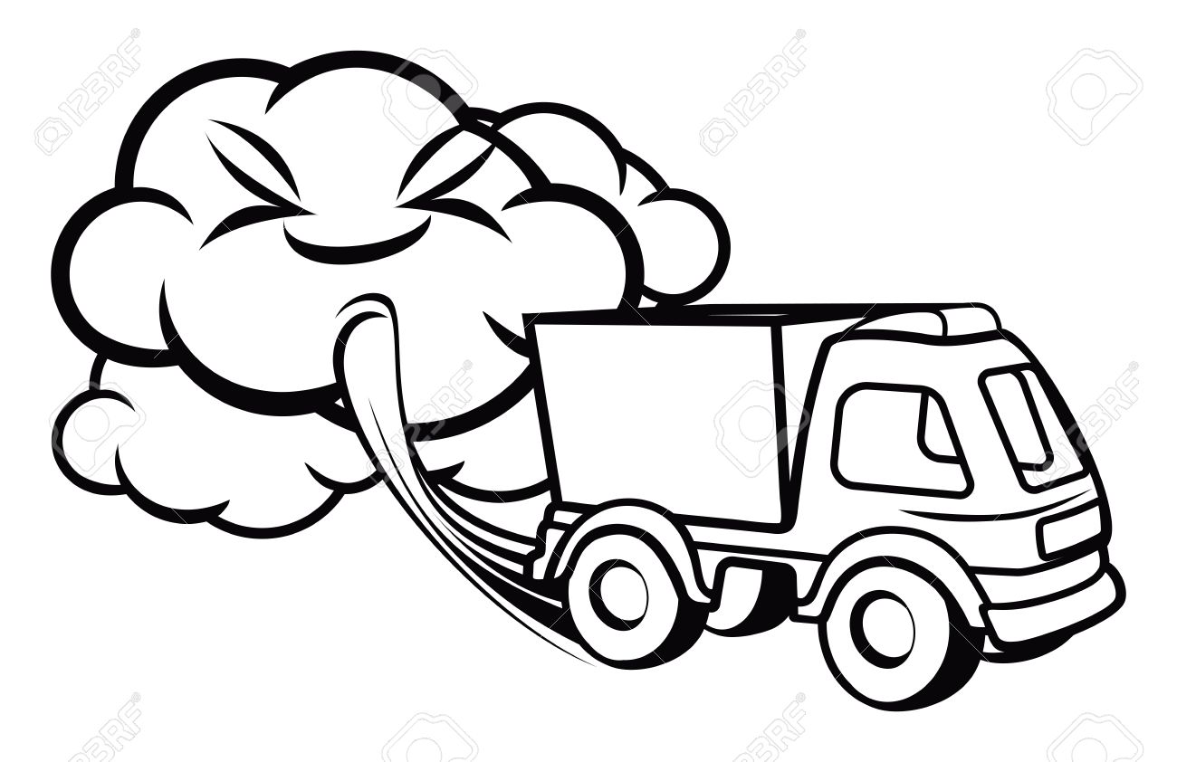 1300x842 Moving Truck Clipart Black And White Great Free Clipart - Moving Truck Drawing