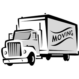 325x325 Moving Truck Clipart - Moving Truck Drawing