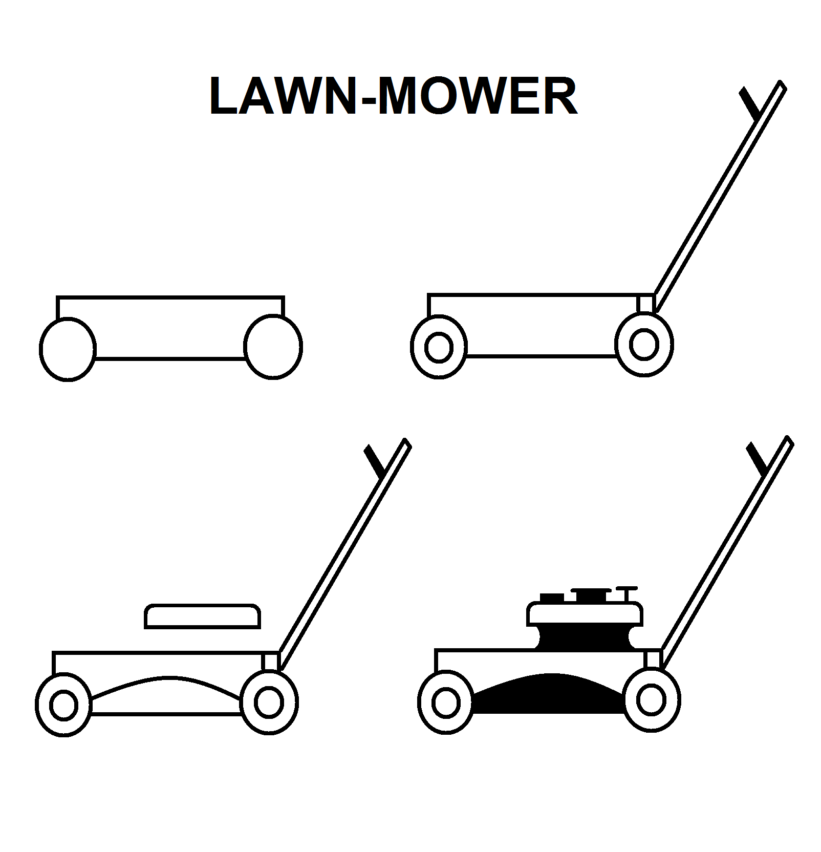 1604x1664 Step - Mower Drawing