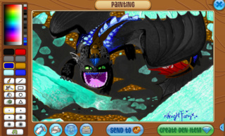 320x194 My Hour Drawing Of Alpha Toothless! Yay! It's Now A Mp On Animal - Mp Drawing