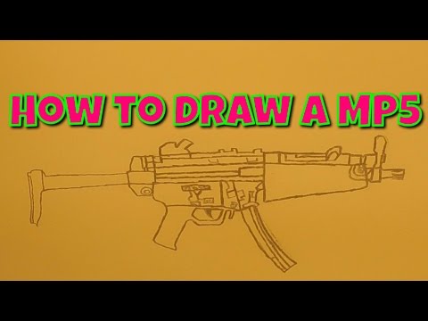480x360 How To Draw A Speed Drawing - Mp5 Drawing