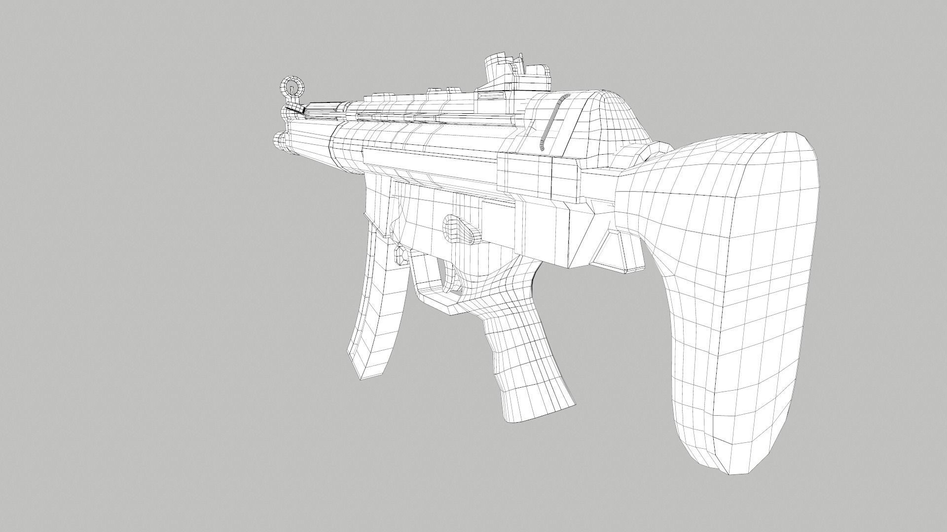 1920x1080 model hk vr ar low poly max obj mtl fbx lxo lxl - Mp5 Drawing
