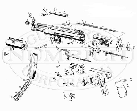 473x383 Diagram Gallery Sten - Mp5 Drawing