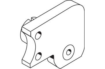365x240 surefire classic universal weaponlight adapters mount - Mp5 Drawing