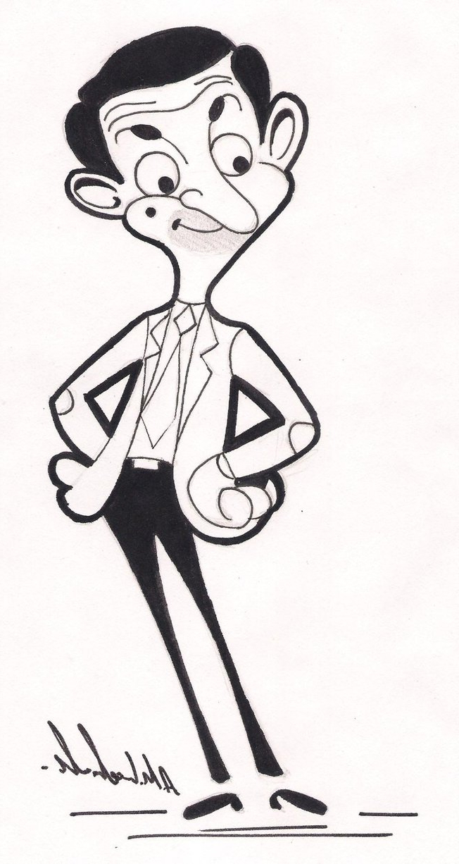 Mr Bean Drawing ~ Mr. Bean By *atomiccircus On Deviantart | Digimoncardo