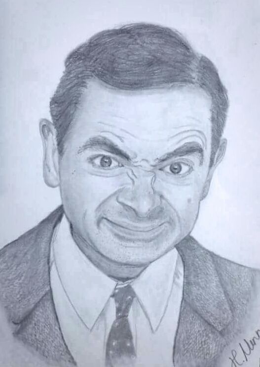 Mr Bean Drawing at PaintingValley.com | Explore collection of Mr Bean