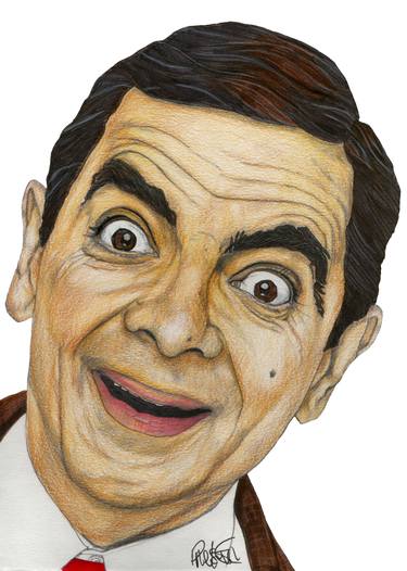 375x526 mr bean drawing - Mr Bean Drawing