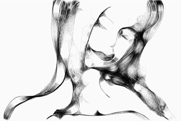 600x400 The Loneliest Place In Cyberspace - Mr Doob Drawing