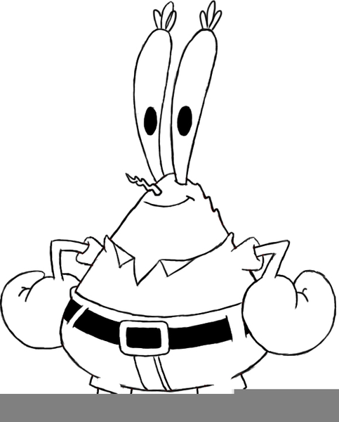 483x600 Mr Krabs Drawings Free Images - Mr Krabs Drawing