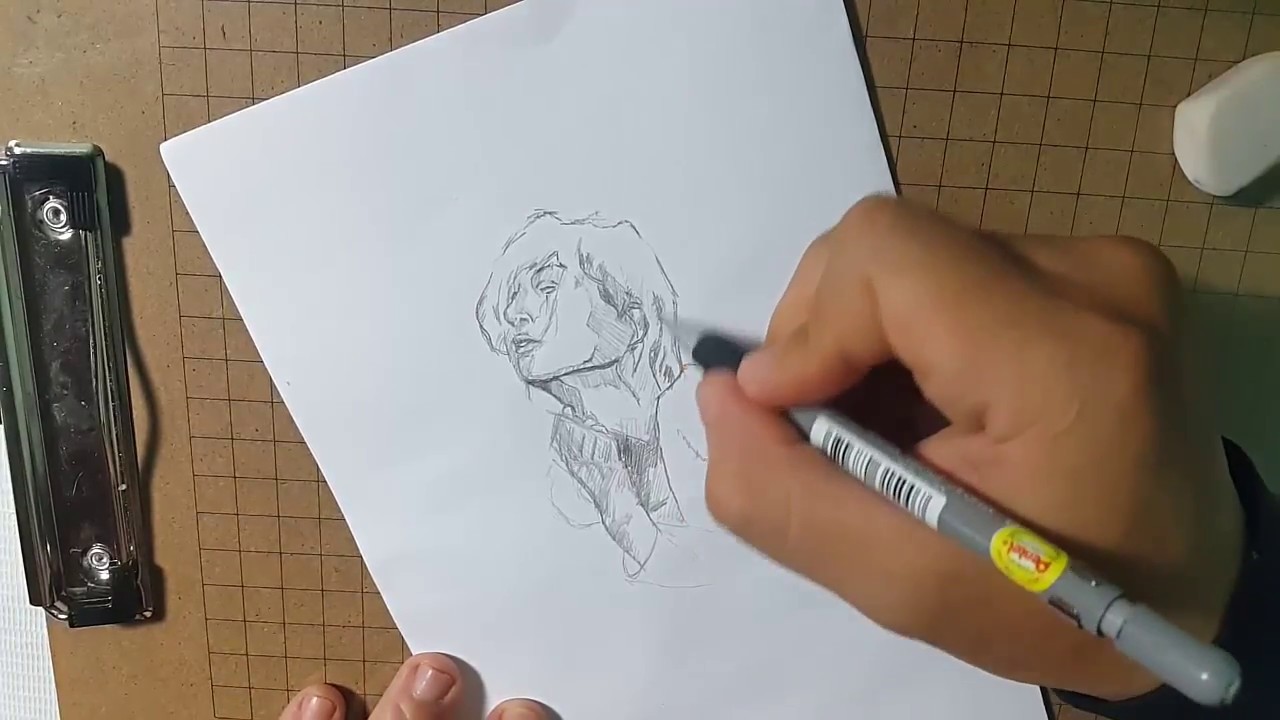 1280x720 Drawing Pencil - Mr T Drawing