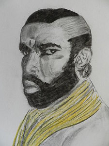 225x300 Mr T Drawing - Mr T Drawing