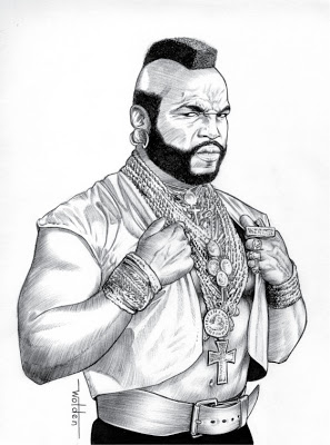 297x400 Woldenworks Mr T And The T Force - Mr T Drawing