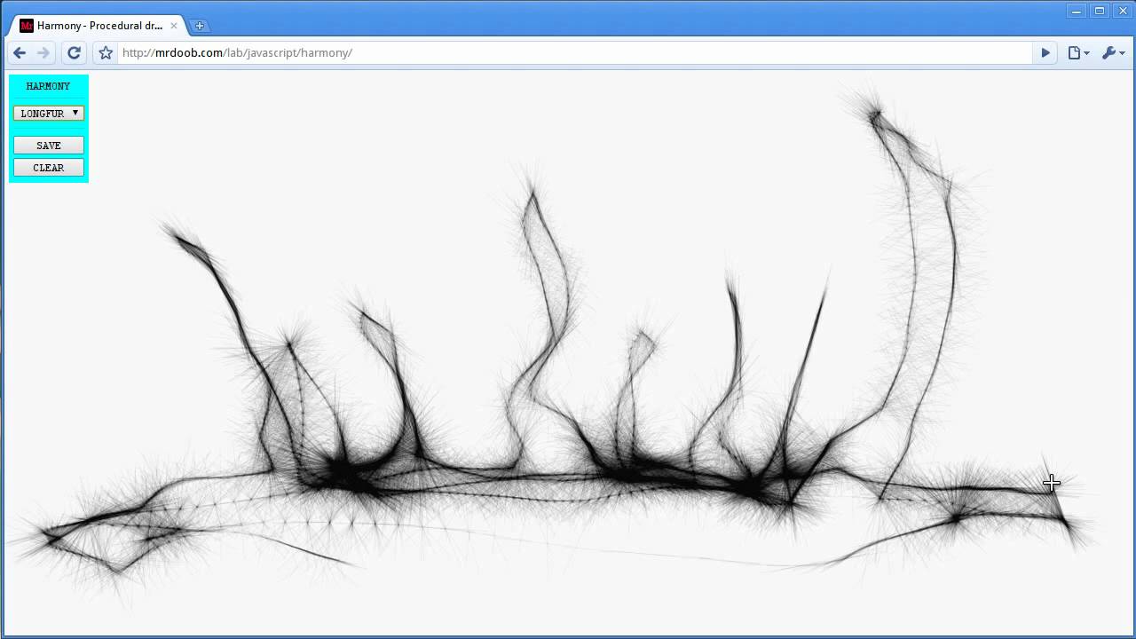 1280x720 harmony - Mrdoob Harmony Drawings