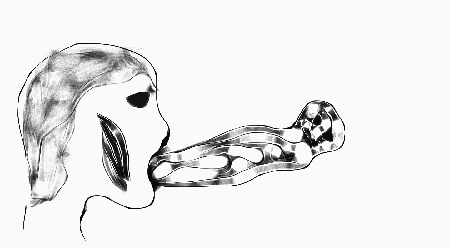 1440x794 this a drawing a made on a website this is an escaping soul http - Mrdoob Harmony Drawings