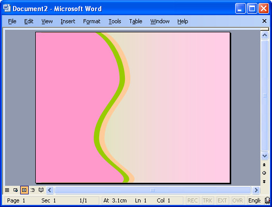 540x410 drawing organic shapes in word - Ms Office Drawing