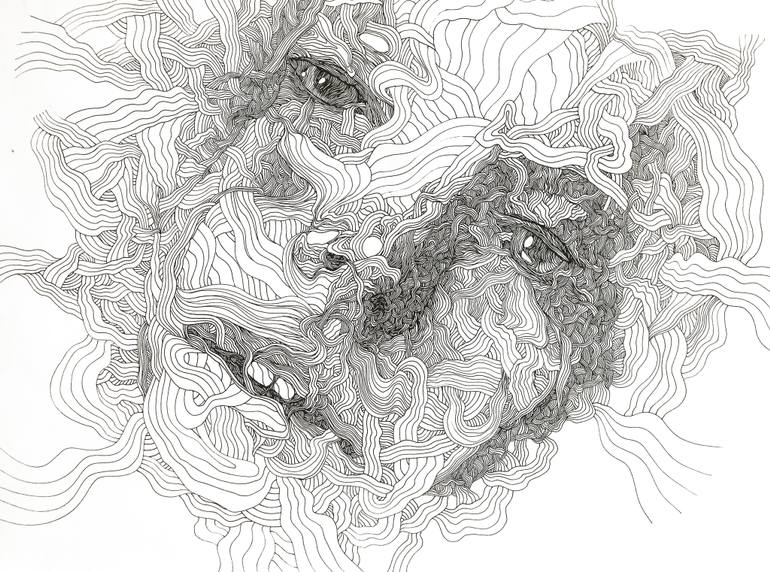 770x572 boy drowning in the swamp drawing - Msn Drawing