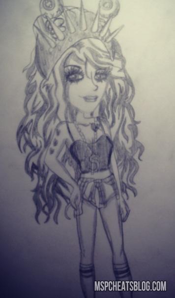 356x606 weekly moviestarplanet fan post - Msp Drawings