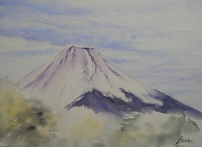 400x290 mt fuji - Mt Fuji Drawing
