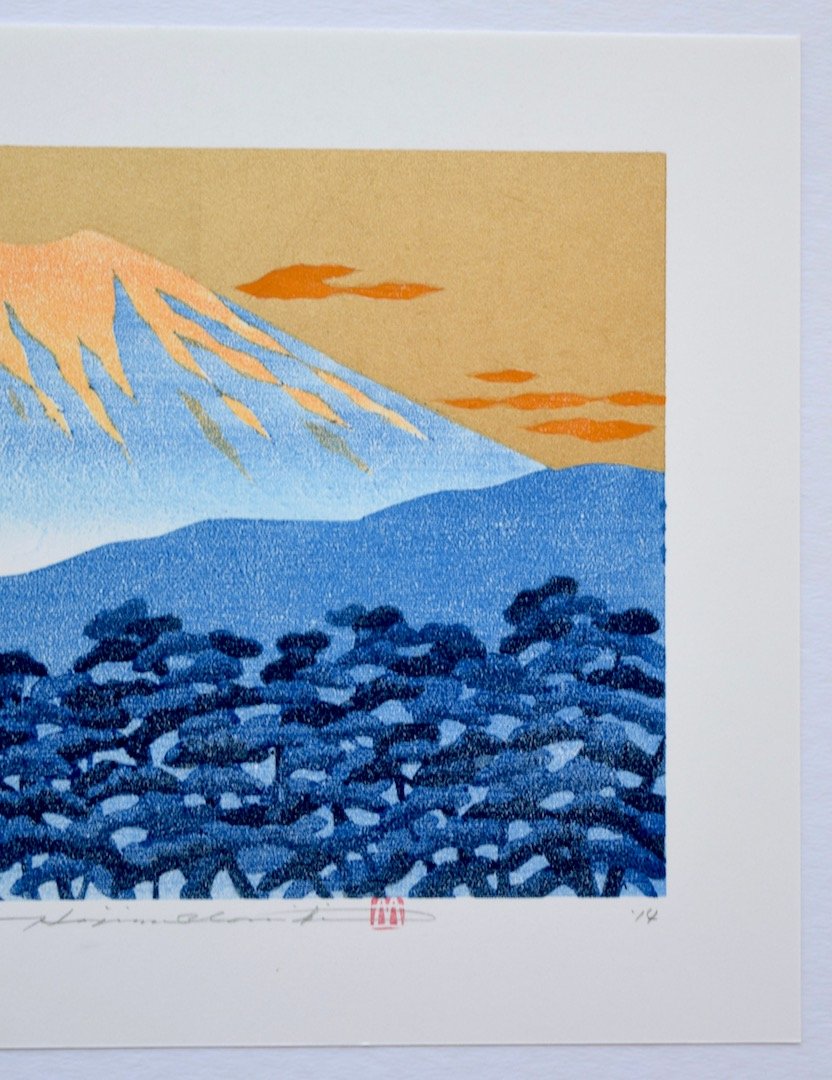 832x1080 mt fuji - Mt Fuji Drawing