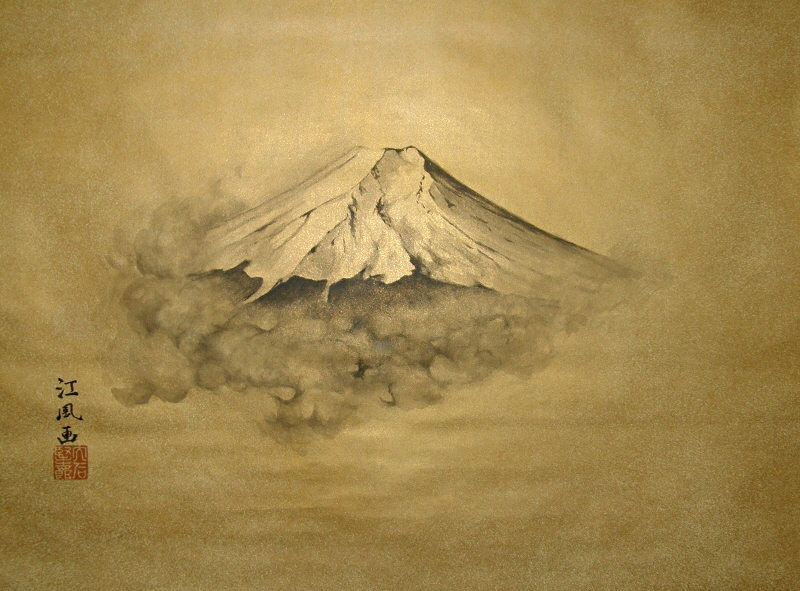 800x591 sp - Mt Fuji Drawing