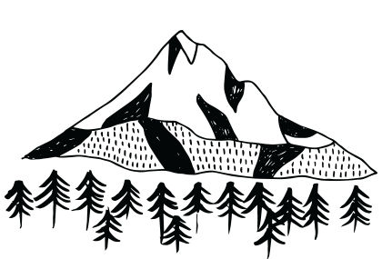420x285 Tofurky Banner Mt Hood - Mt Hood Drawing