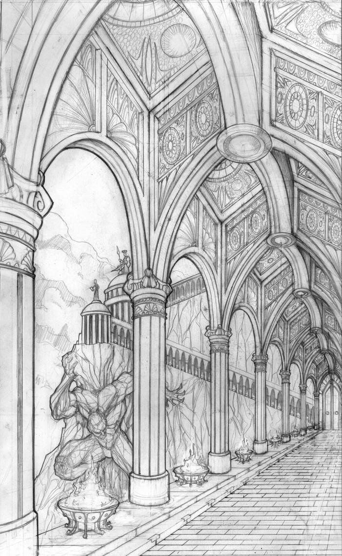 701x1140 mt olympus pencils - Mt Olympus Drawing