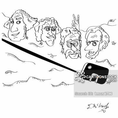 400x400 mt rushmore cartoons and comics - Mt Rushmore Drawing