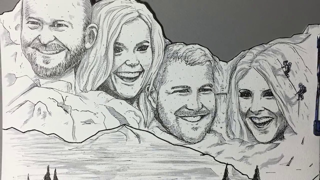 1280x720 mt rushmore family portrait - Mt Rushmore Drawing