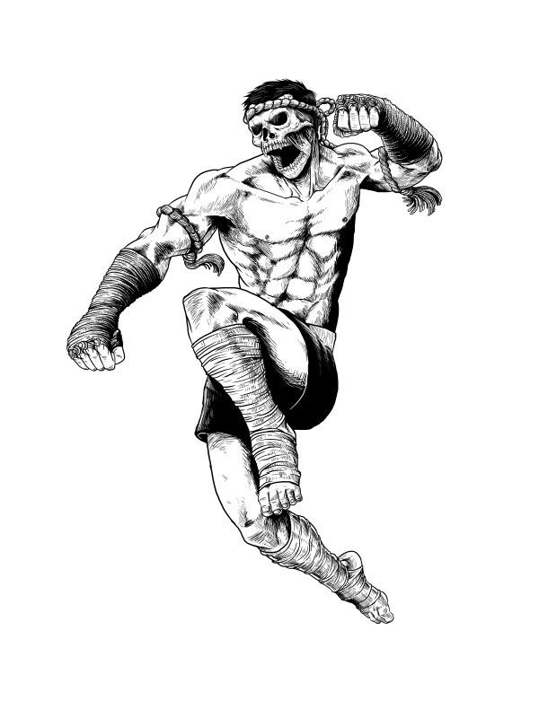 600x800 alfa img - Muay Thai Drawing
