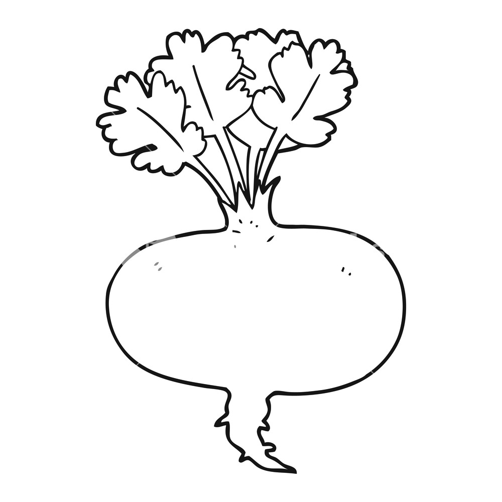 1000x1000 freehand drawn black and white cartoon muddy turnip royalty free - Muddy Drawing