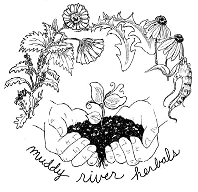 400x389 muddy river herbals - Muddy Drawing