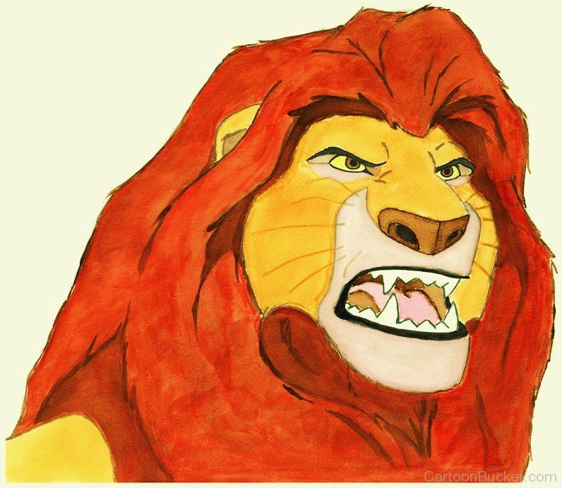 796x691 mufasa drawing - Mufasa Drawing