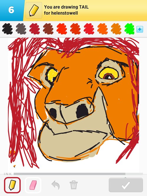 500x667 mufasa drawings - Mufasa Drawing