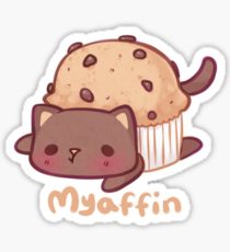 210x230 muffin cat drawing stickers redbubble - Muffin Drawing