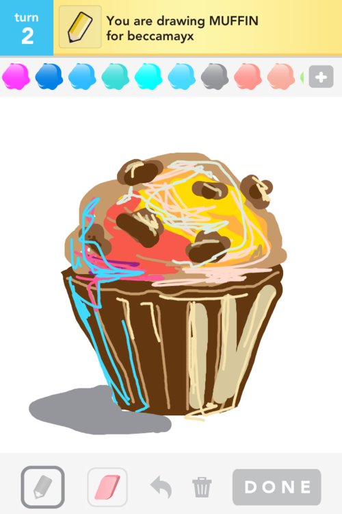500x750 muffin drawings - Muffin Drawing